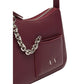 Bordeaux Polyester Handbag