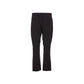 Black Elastane Athletic Pants