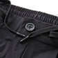 Black Elastane Athletic Pants