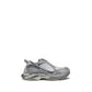 Gray Polyethylene Athletic Sneakers
