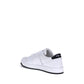 White Calf Leather Bos Taurus Low Top Sneakers
