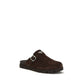 Brown Calf Leather Bos Taurus Mules