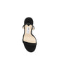 Black Calf Leather Bos Taurus Stiletto Heel Sandals