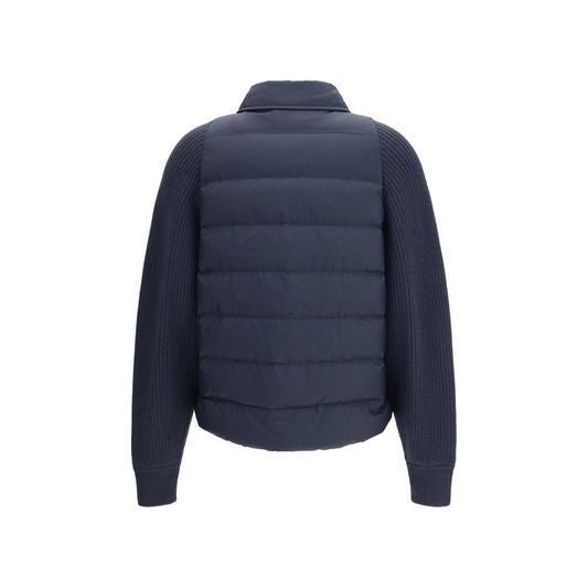 Blue Polyester Jacket