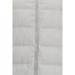 Gray Polyester Full-Length Jacket