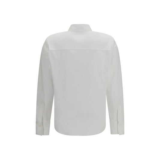 White Cotton Dress Shirt