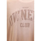 Brown Cotton T-Shirt
