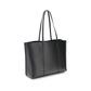 Black Calf Leather Bos Taurus Handbag