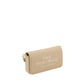 Beige Calf Leather Bos Taurus Shoulder Bag