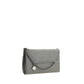 Gray Polyester Shoulder Bag