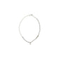 White Brass Necklace