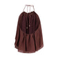Bordeaux Silk Blouse