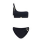 Black Elastane Bikini