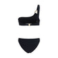 Black Elastane Bikini