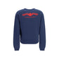 Blue Cotton Sweatshirt