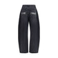 Black Cotton Jeans Denim
