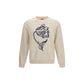 Beige Cotton Sweatshirt