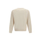 Beige Cotton Sweatshirt