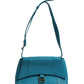 Calfskin S Downtown Blue Shoulder Bag