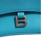 Calfskin S Downtown Blue Shoulder Bag