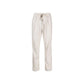 Gray Elastane Casual Pants