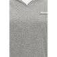 Gray Cotton Long Sleeve T-Shirt