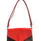 Saint Michel Monogram Epi Shoulder Bag Coquelicot
