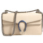 Dionysus White Leather Handbag