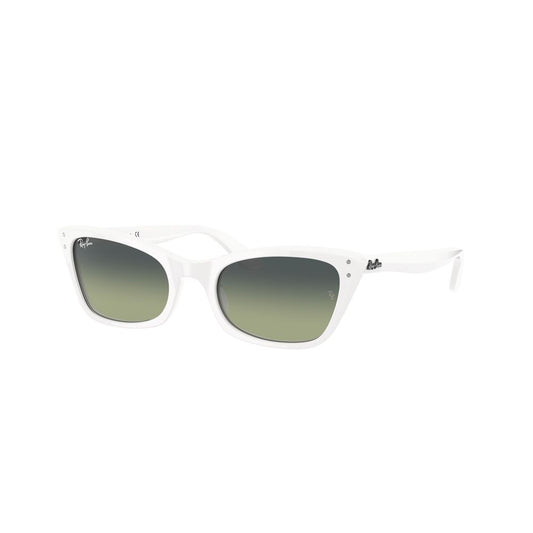 White Acetate Sunglasses