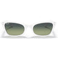 White Acetate Sunglasses