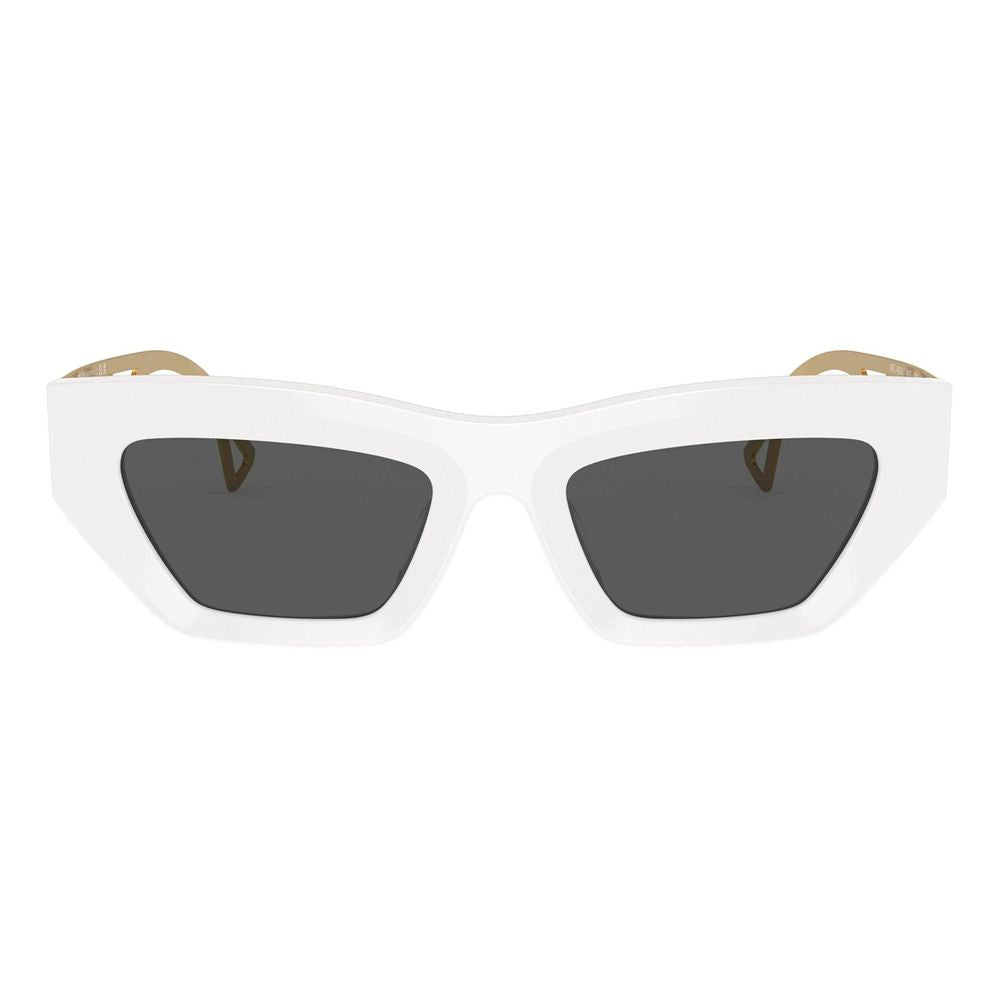 White Acetate Sunglasses