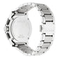 Gray Stainless Steel Dress Watch