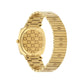 Gold Stainless Steel Dress Watch