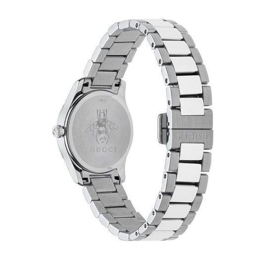 Gray Stainless Steel Dress Watch