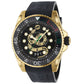 Black Rubber Sport Watch