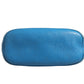 Blue Leather Dome Handbag