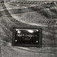 Grey Washed Mid Waist Straight Denim Jeans