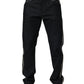 Black Cotton Mid Waist Classic Men Denim Jeans