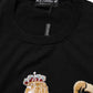 Black Angels Wool Crew Neck Pullover Sweater