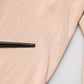 Beige Ribbed V-neck Front Tie Cardigan Sweater