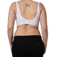 White Pearls Beaded Corset Bustier Crop Top
