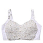 White Pearls Beaded Corset Bustier Crop Top