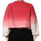 Multicolor StrawberryPrint Sweatshirt Sweater