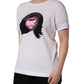 White D&G WE LOVE JAPAN Print Cotton T-shirt