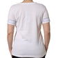 White D&G WE LOVE JAPAN Print Cotton T-shirt