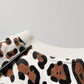 Multicolor Leopard Print Crew Neck T-shirt