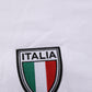 White Italia Flag Patch Round Neck T-shirt