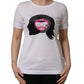 White D&G WE LOVE JAPAN Print Cotton T-shirt