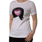 White D&G WE LOVE JAPAN Print Cotton T-shirt