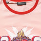 Pink Graphic Print Cotton Crew Neck T-shirt